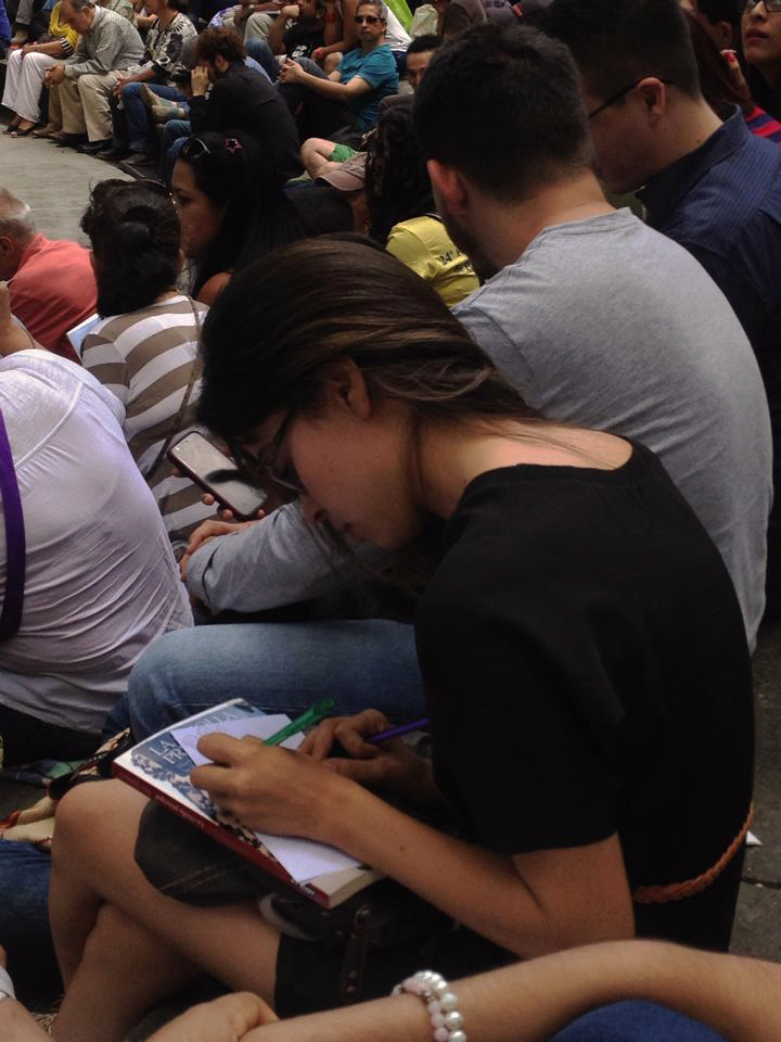 Some of us were really inspired to write our own poems