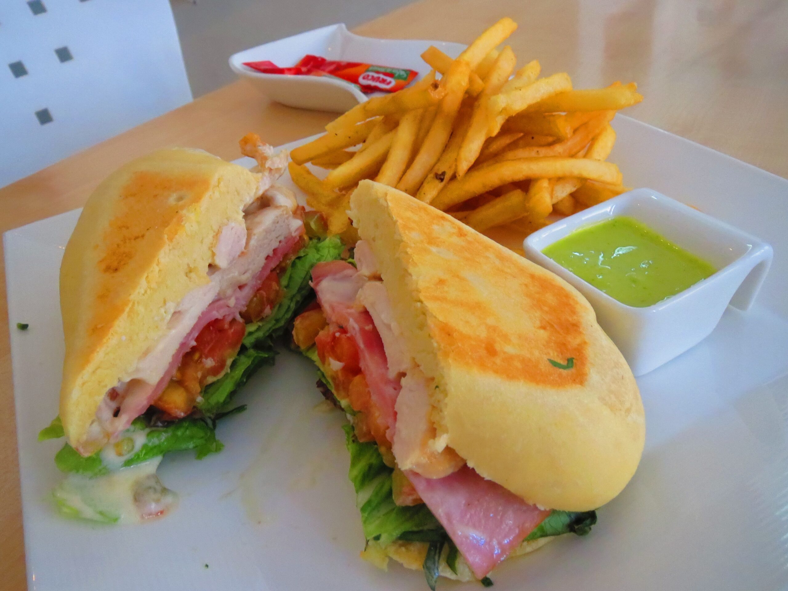 It's the only sandwich on the menu at D'Andre Gourmet, and it's a good one. 