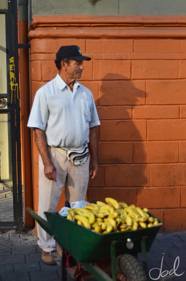 Justo Justo sells his near parque San Ignacio in downtown.