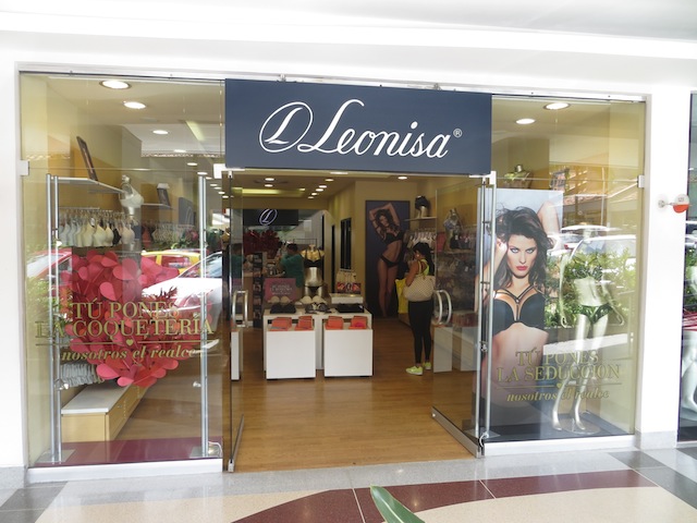 Leonisa, one of several lingerie stores in Oviedo mall