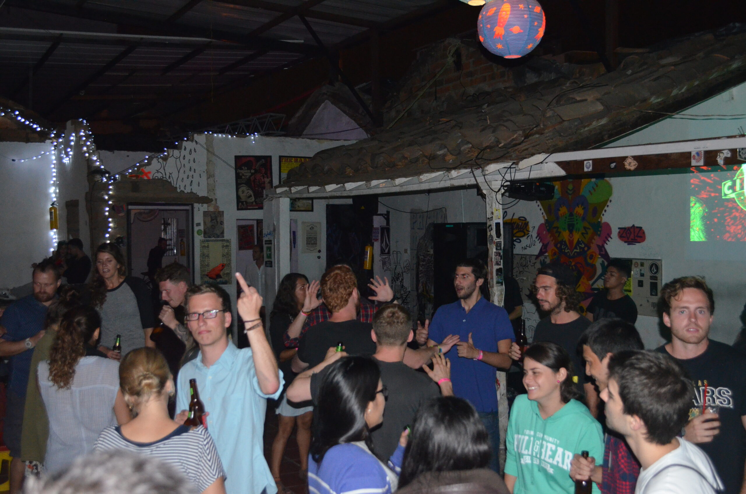 That's just half of the bar at Calle 9+1