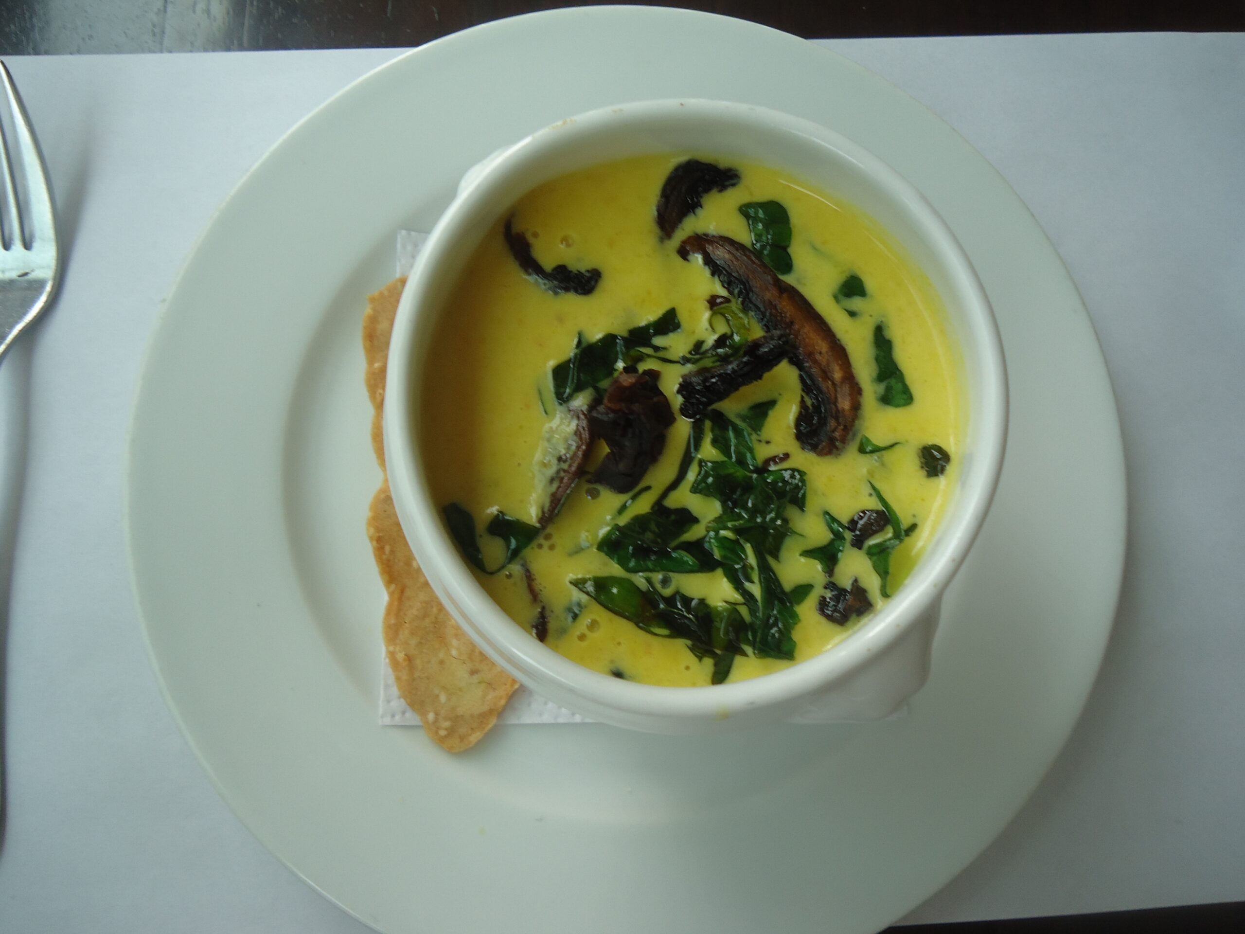 Cream of mushroom soup