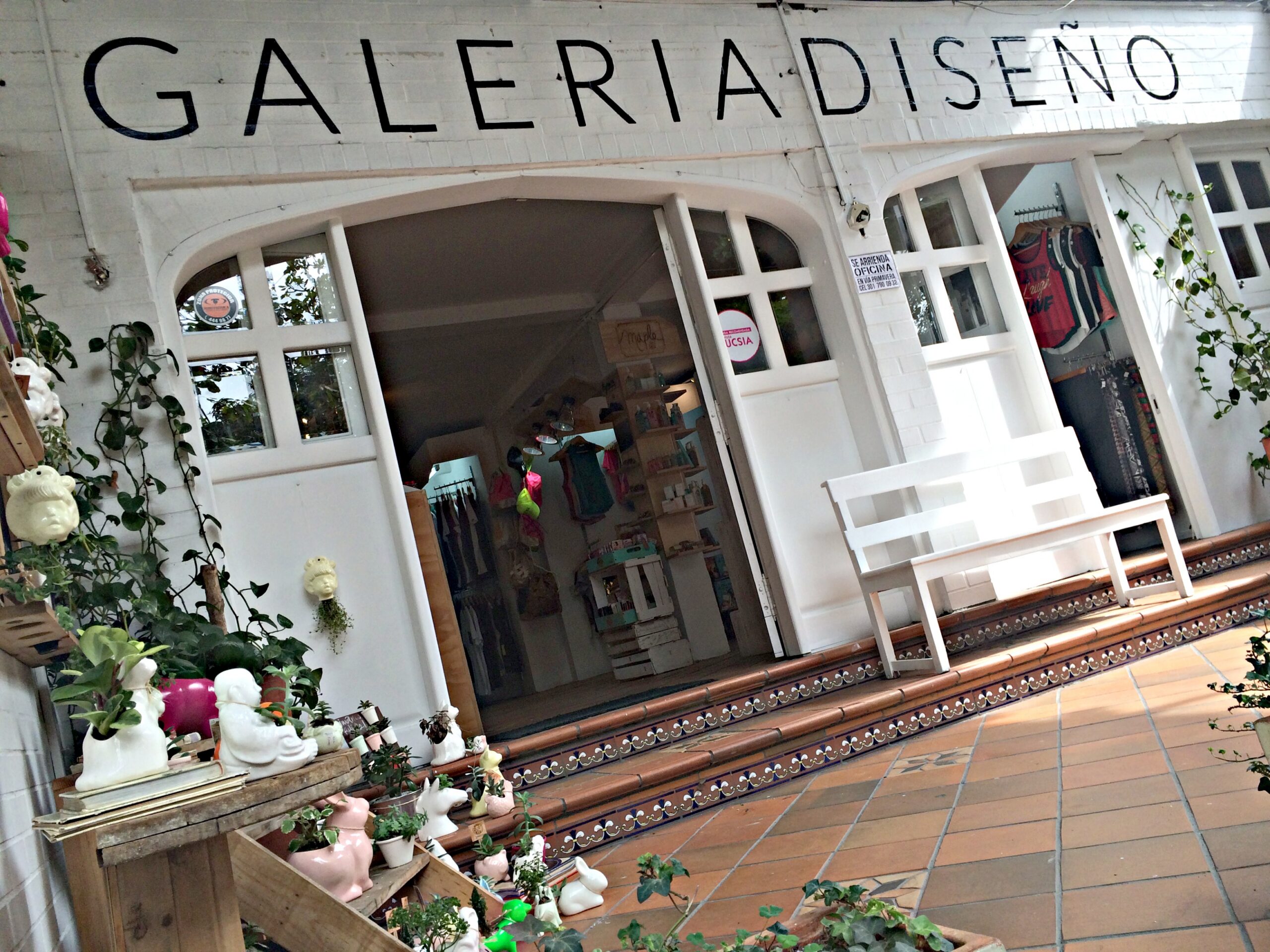 View along the road up to Cerro El Volador