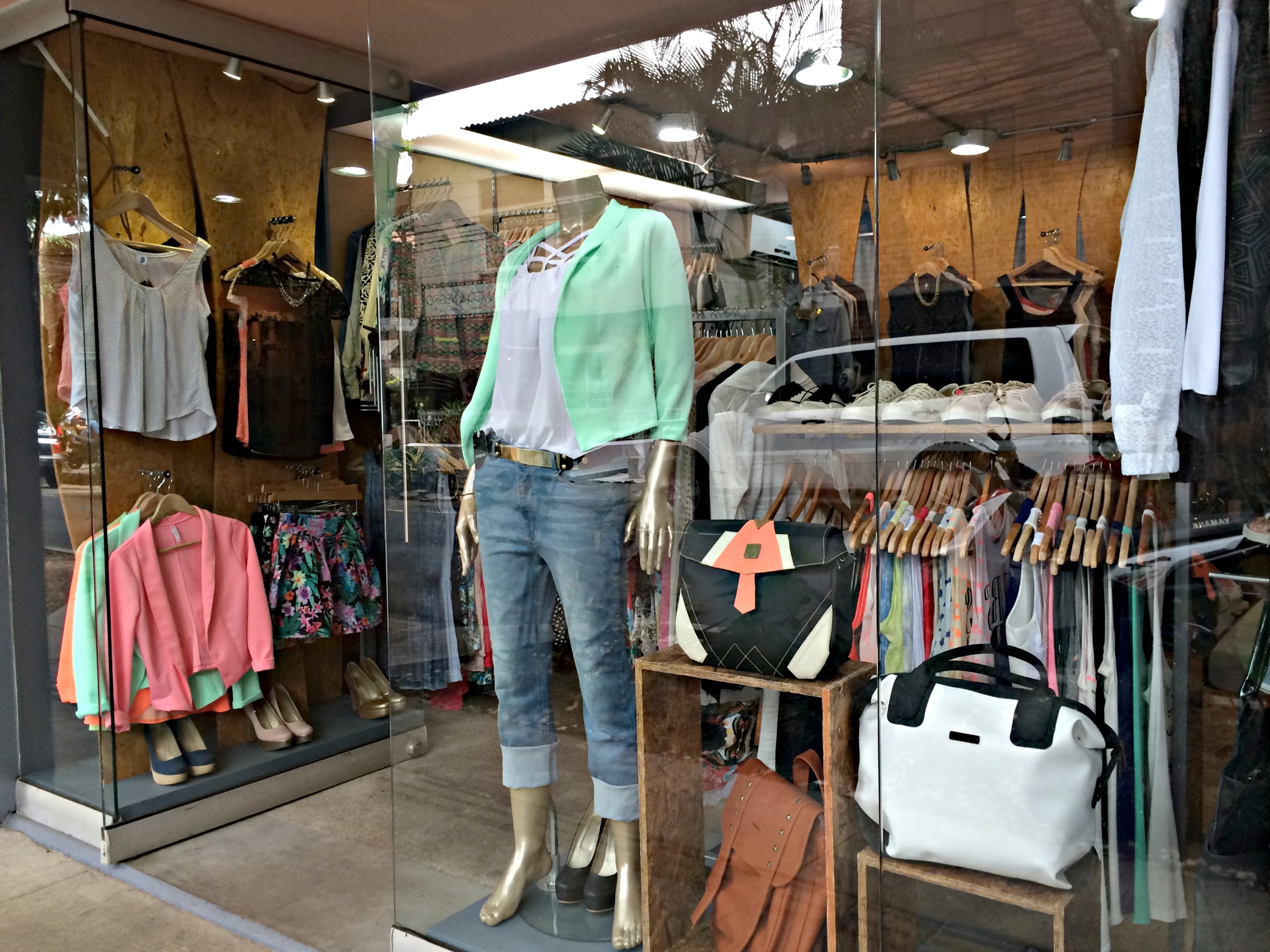 Shopping on Via Primavera.