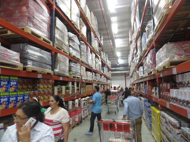 One of the grocery aisles