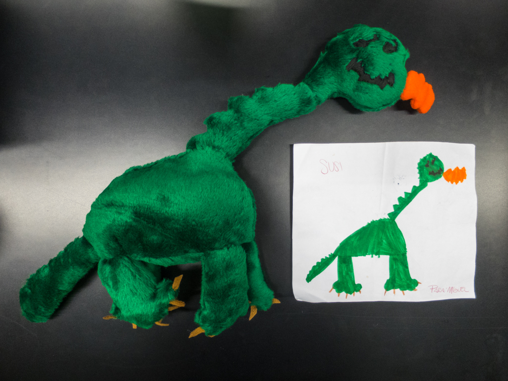 Dinosaur softie