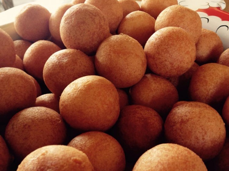 Homemade buñuelos