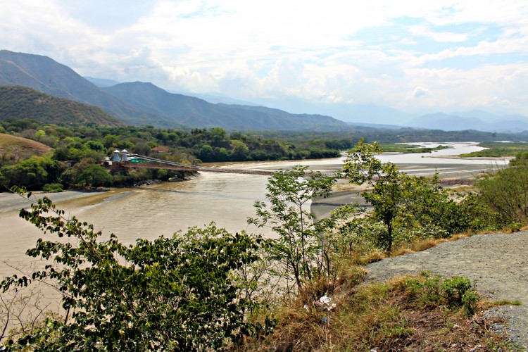 Cauca River valley The Cauca River valley