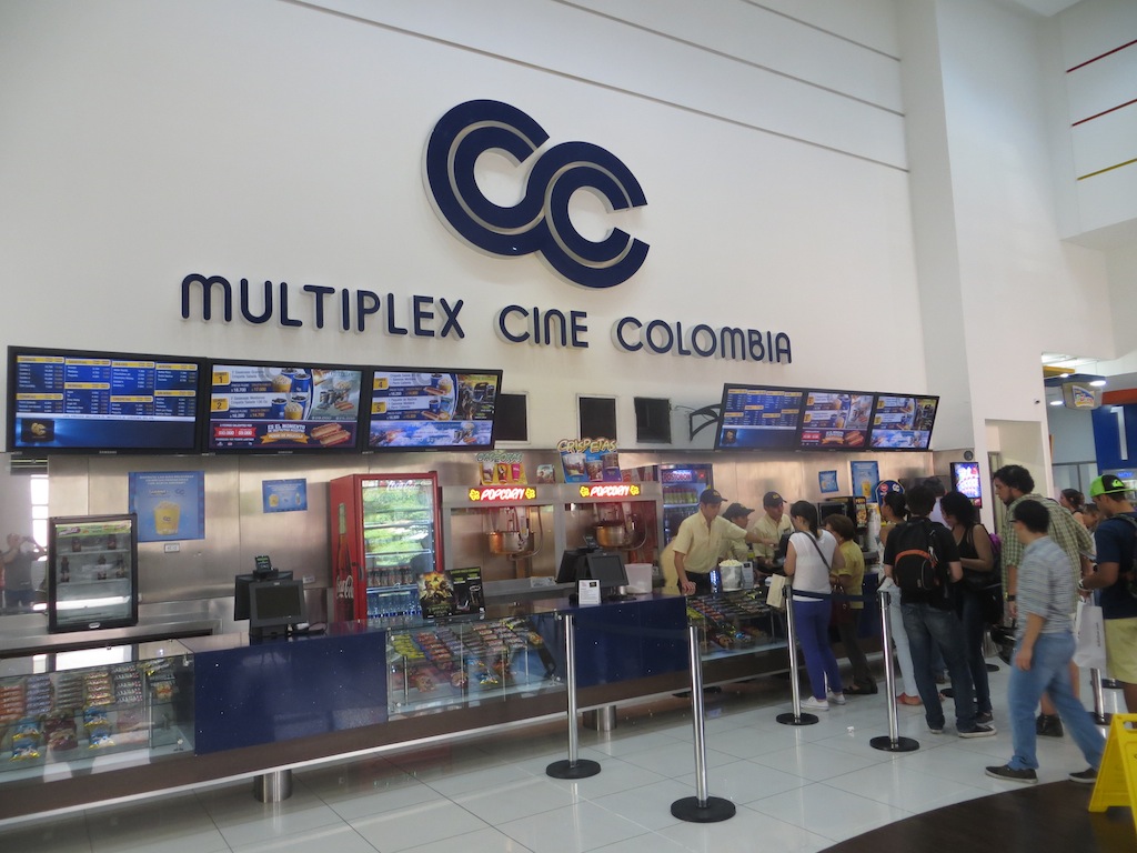 Cine Colombia in Santafé mall