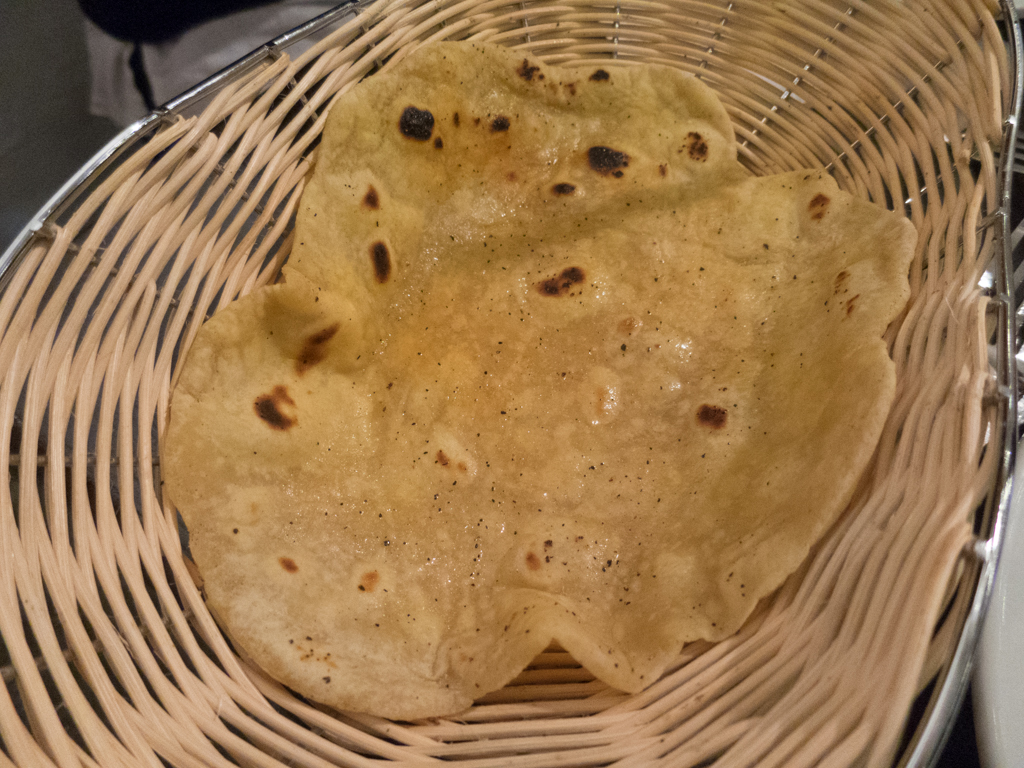 Garlic naan