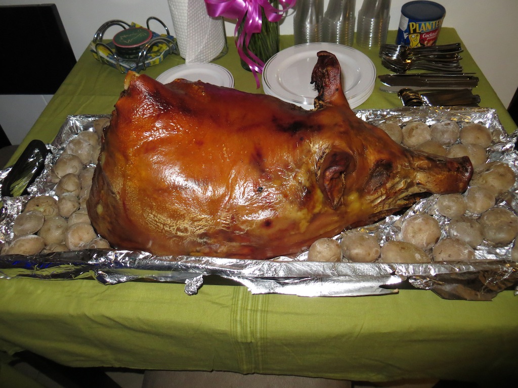 Our Lechona for New Years