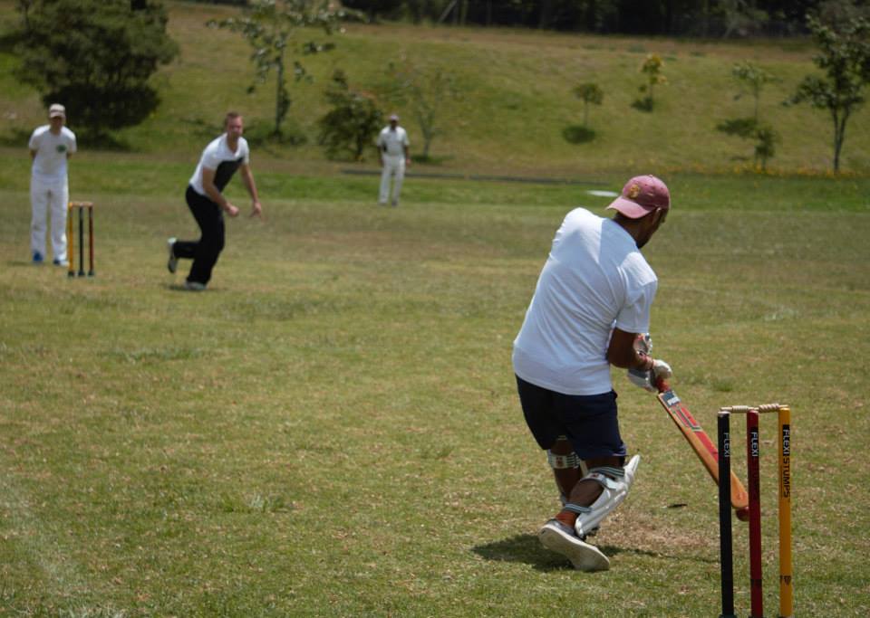 Medellin batting (photo:Medellin Cricket club)