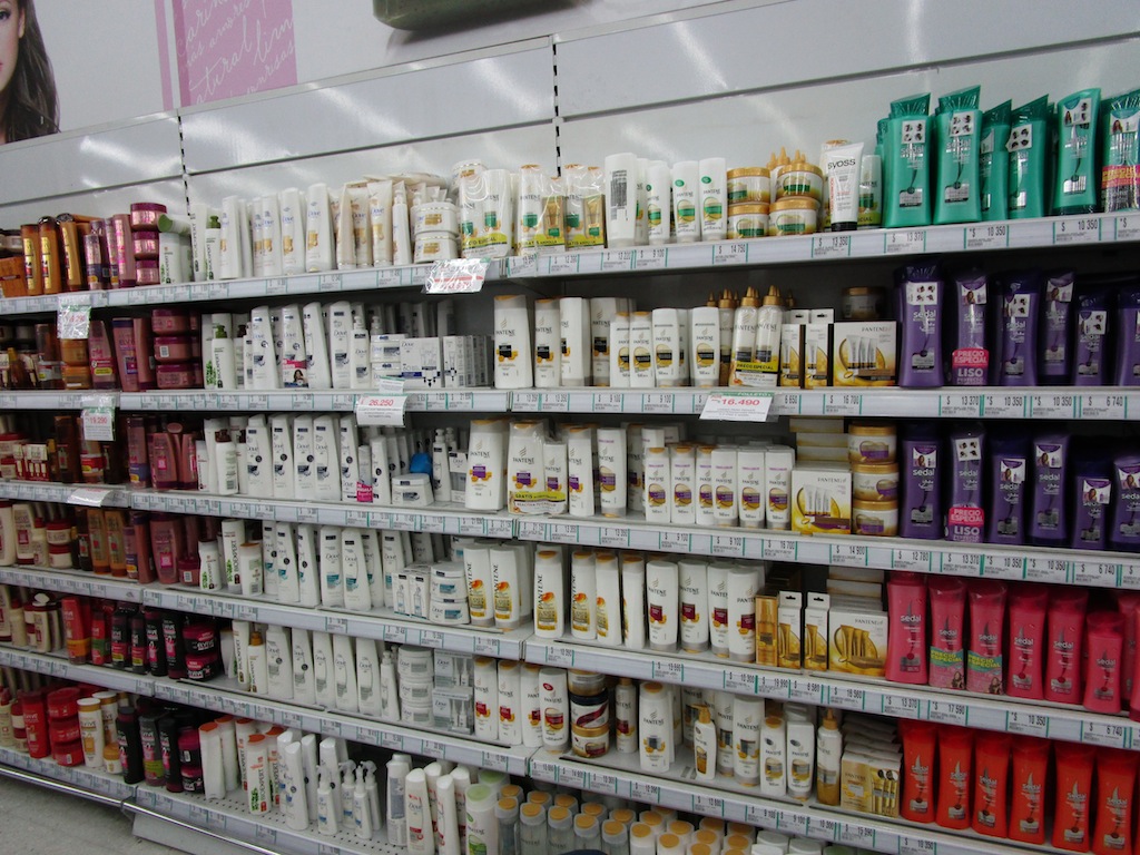 Hair care products at Jumbo