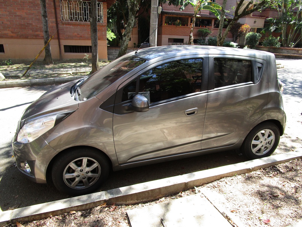 The Chevy Spark, one of the best selling cars in Colombia