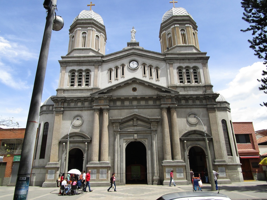 The facade of Iglesia de Nuestra Señora in Belén