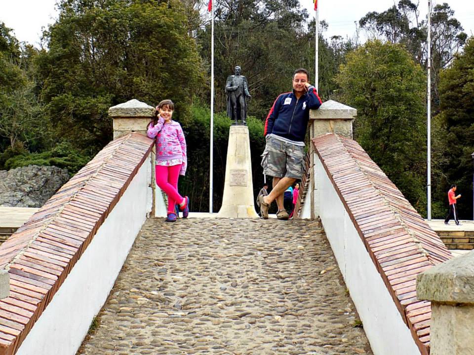The Boyacá bridge where the battle was fought.