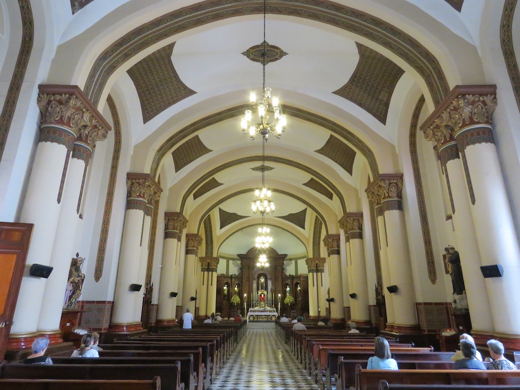 Nave The Central Nave inside Inglesia de San José in El Poblado