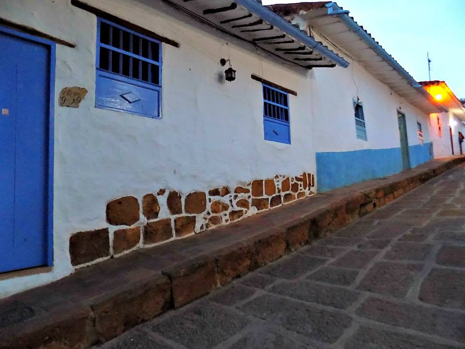 A street in Barichara