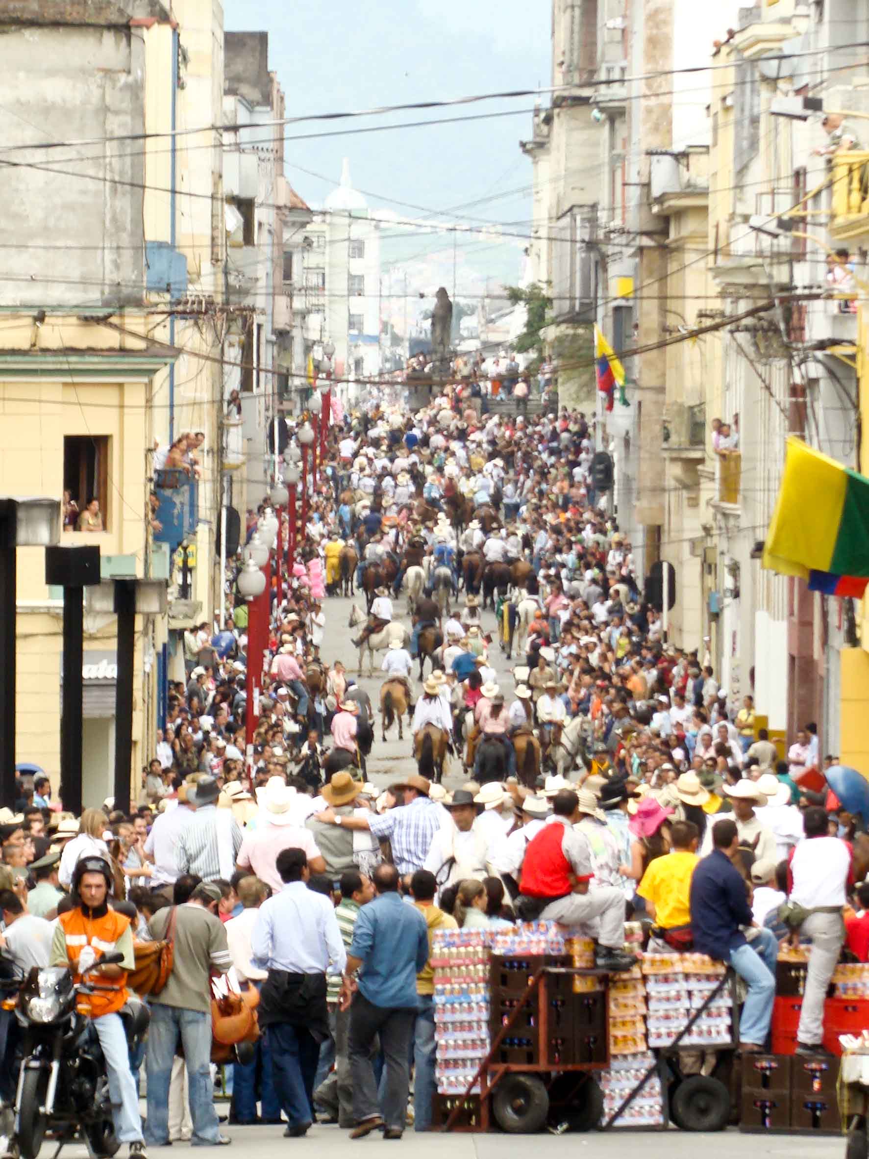 Feria de Manizales Feria de Manizales in the city center (photo: Jonathan Cheng)