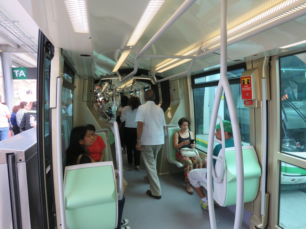 Inside the New Tranvía