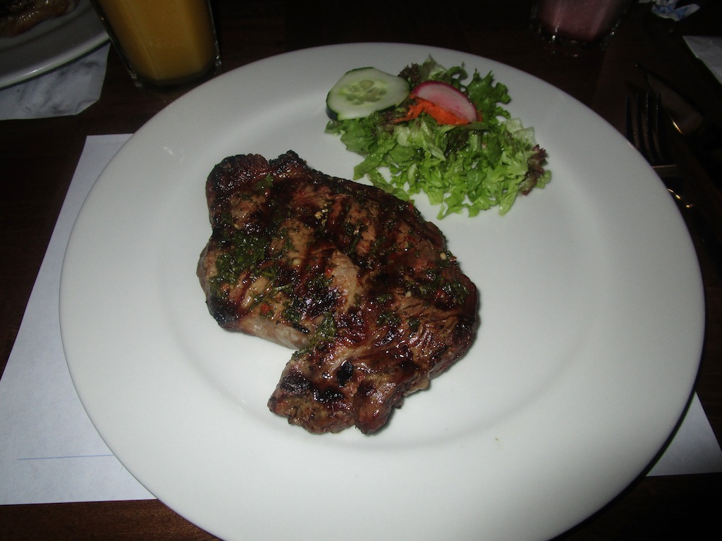 Ojo de Bife (Rib Eye) steak