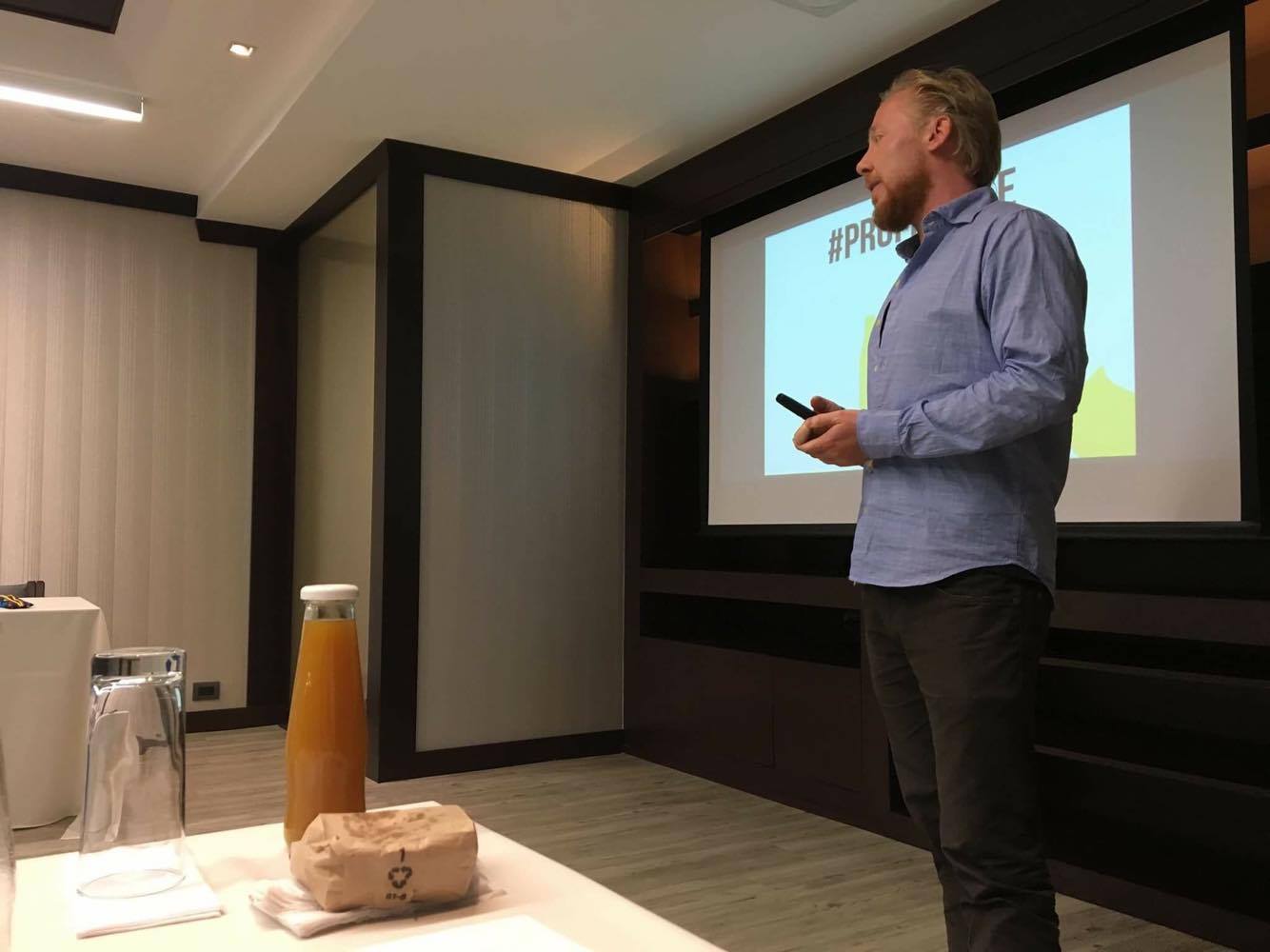 Presenter at an AIMnetwork event