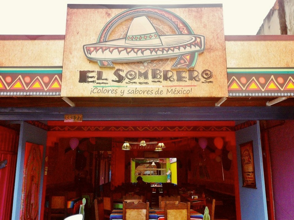 El Sombrero restaurant in Sabaneta