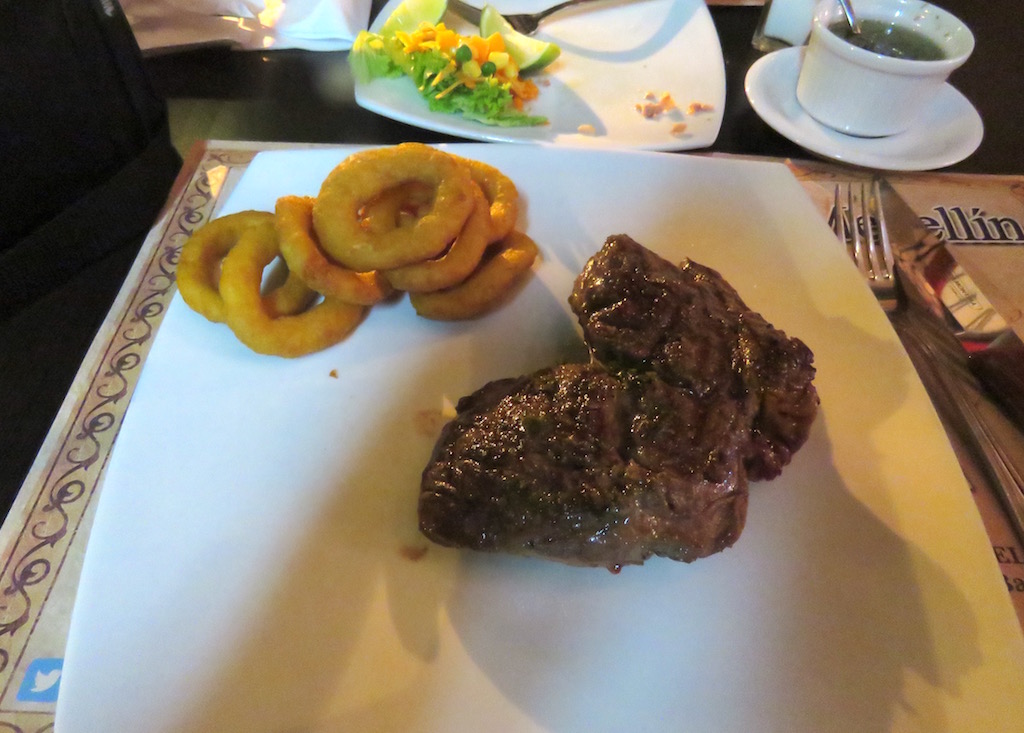 Ojo de Bife (Rib Eye) steak