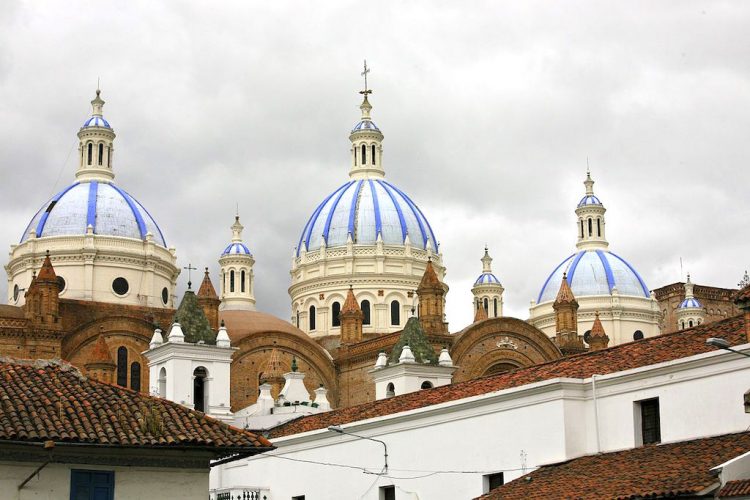 Domes of Catedral de la Inmaculada Concepcion in Cuenca (photo by Alex Proimos)