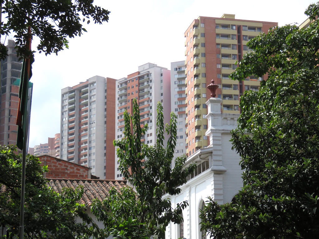 Apartment buildings in Sabaneta