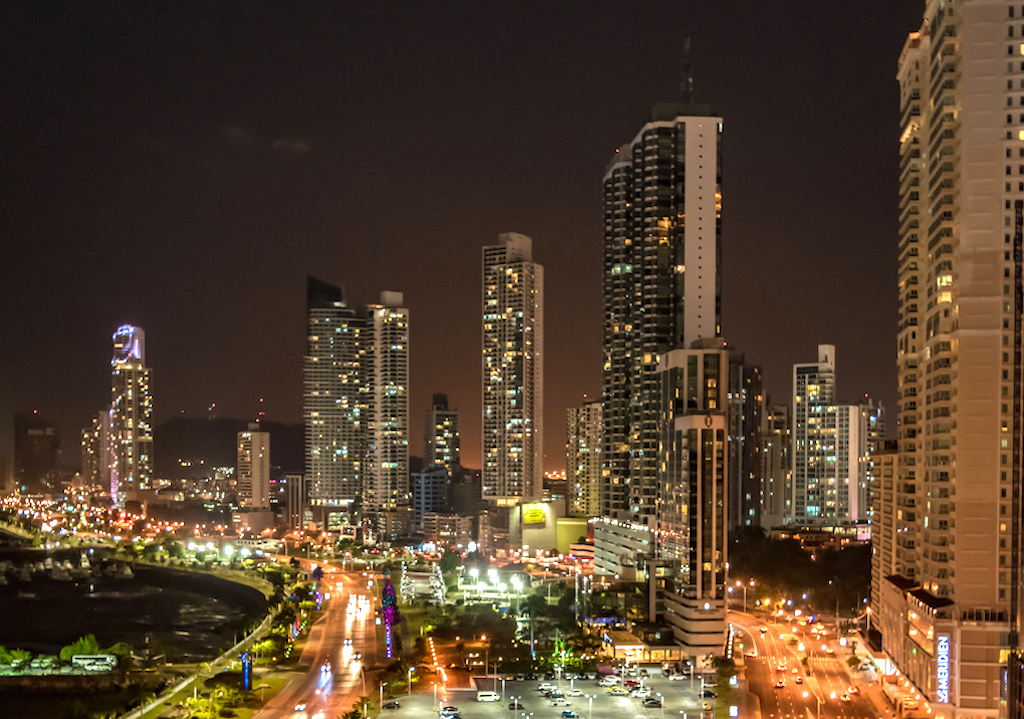 Panama City at Night