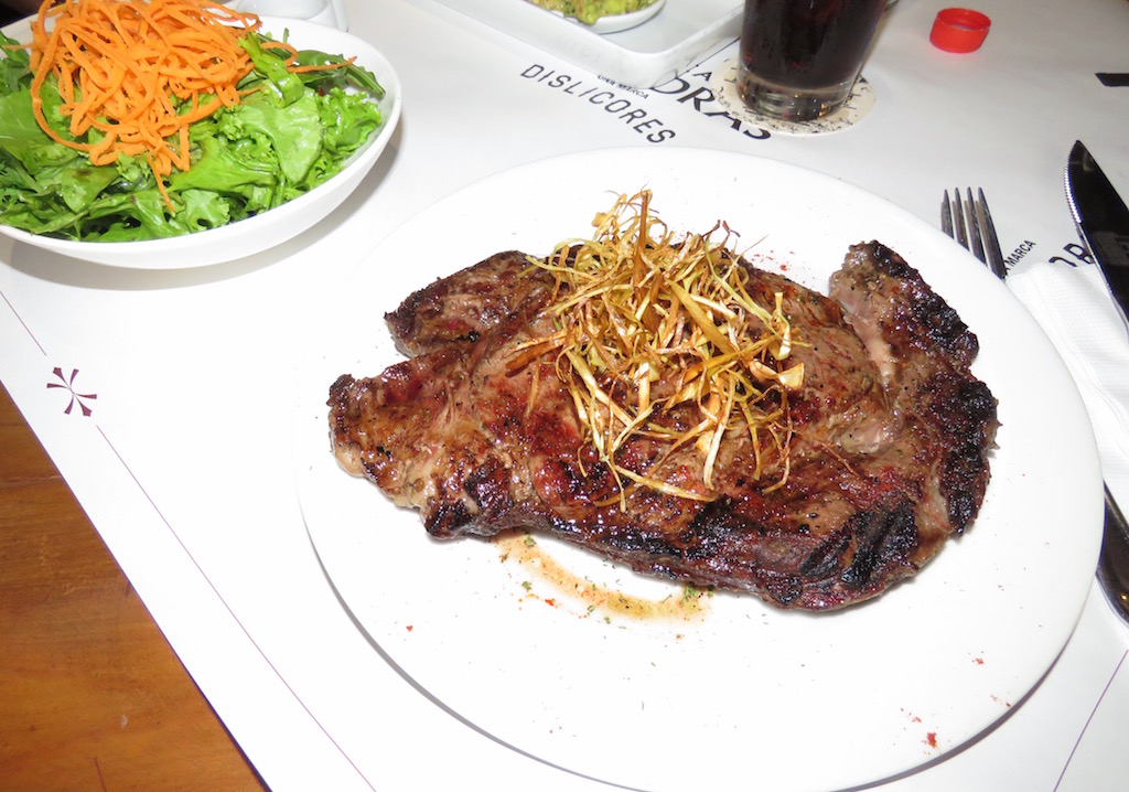 The Angus Rib-eye steak