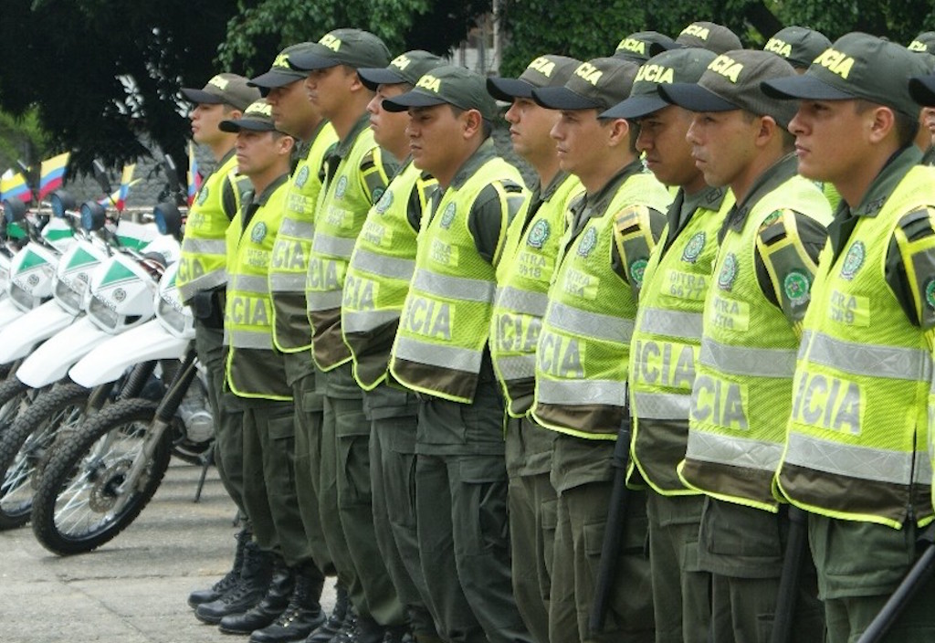 Police in Colombia