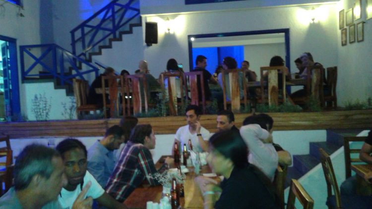 Medellin English - Spanish Events language exchange at Greek Connection restaurant