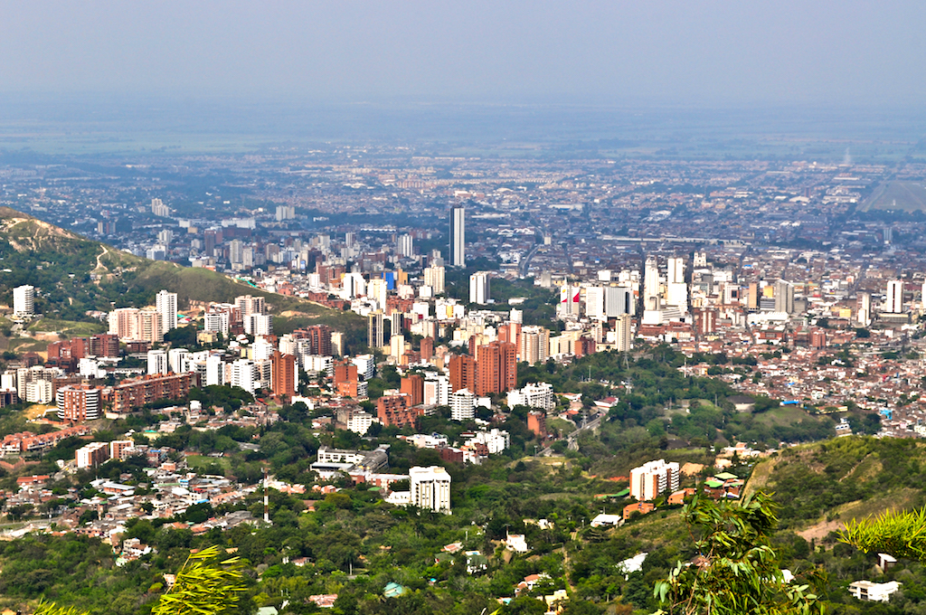 Panoramic view of Cali, photo by David Alejandro Rendón