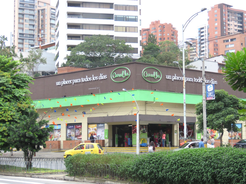 Carulla where I do most of my grocery shopping