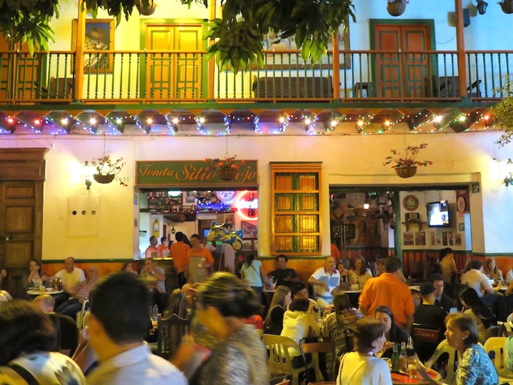 Fonda Sitio Viejo bar at Parque Sabaneta