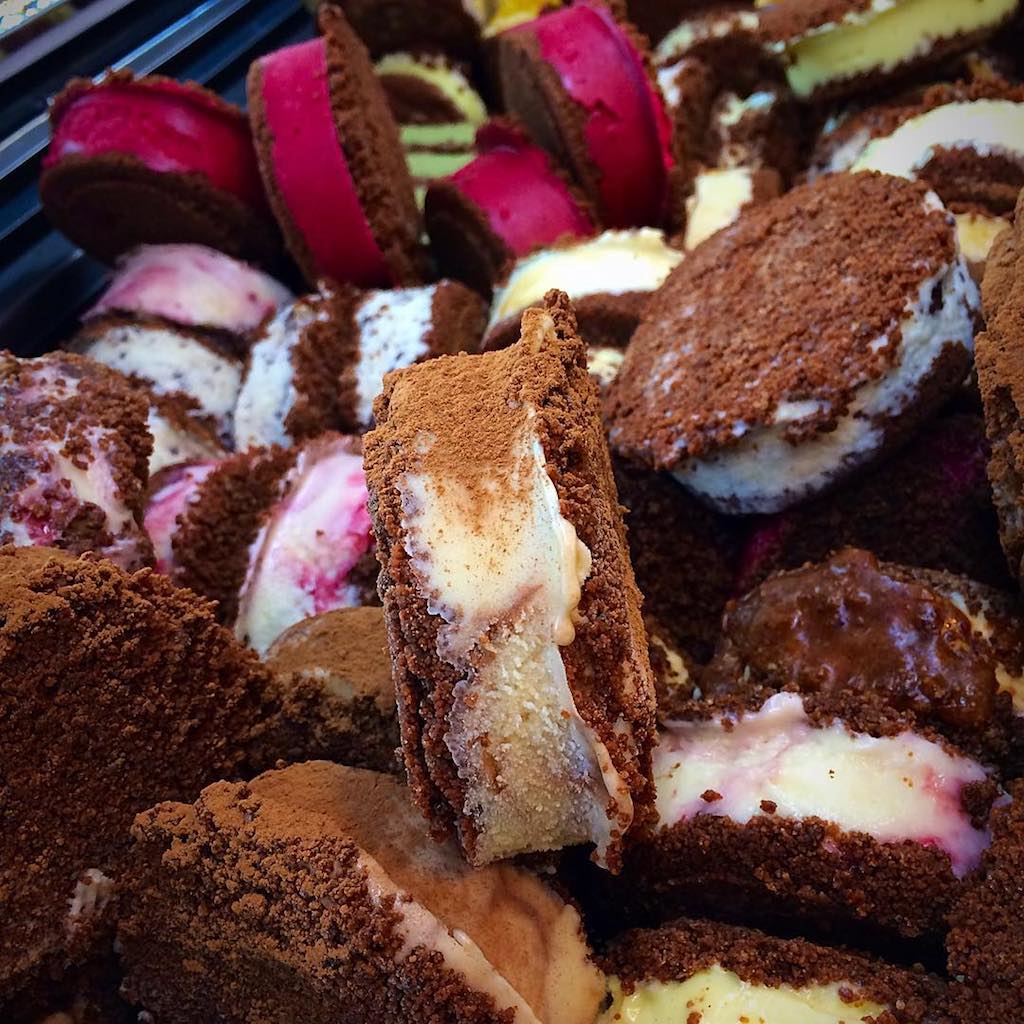 Gelato sandwiches. Photo by @ArteDolce