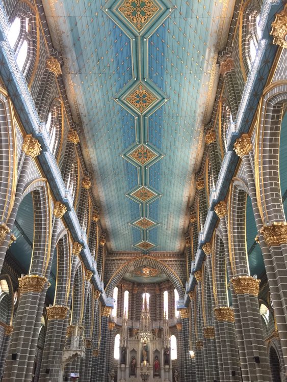Interior of the minor Basilica of the Immaculate Conception