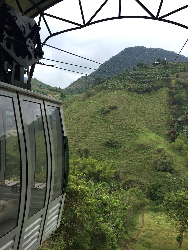 Cable car to Cristo Rey viewpoint
