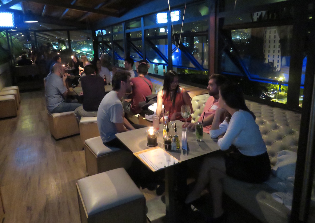 Medellin Living April meetup at Delaire Sky Lounge in El Poblado