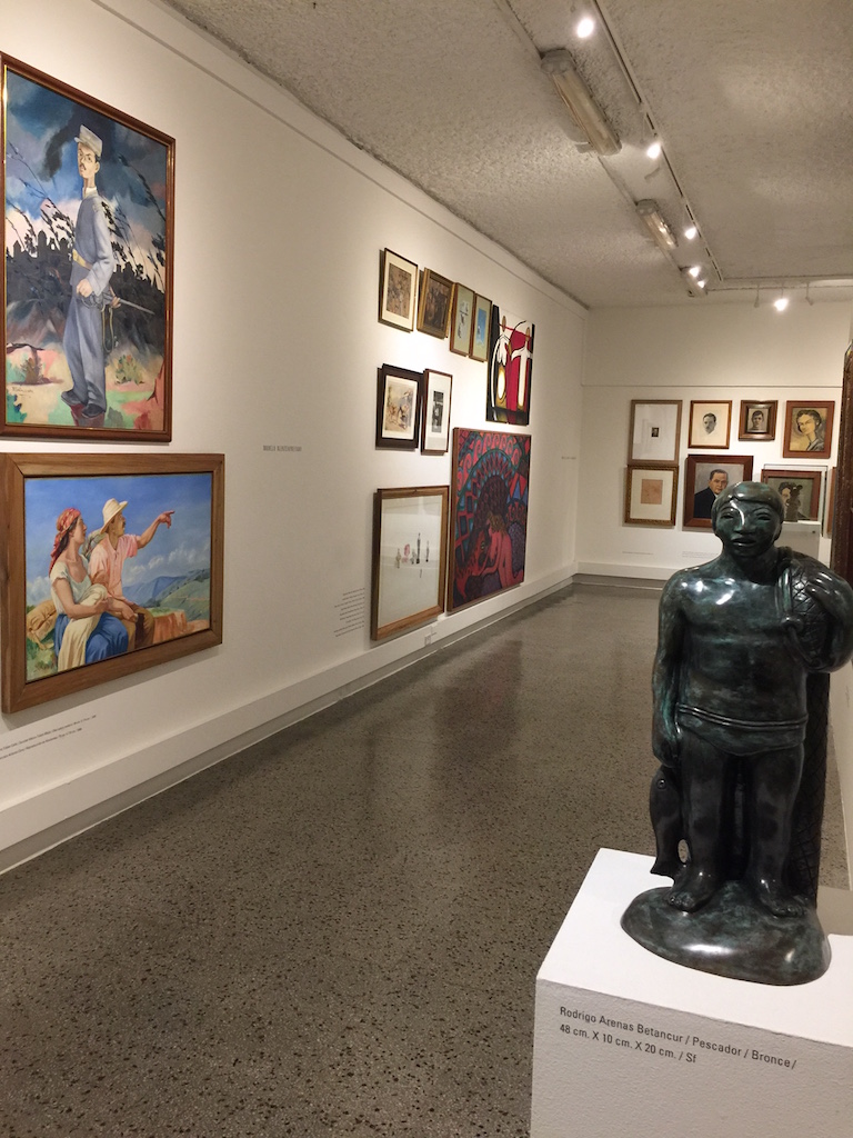 First floor gallery at MUUA