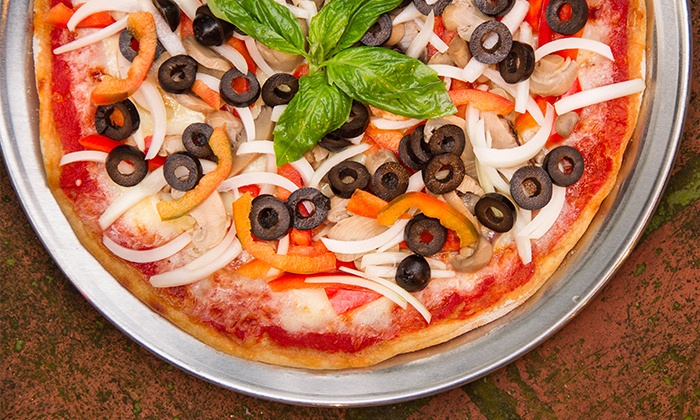 One of ten pizzas on the menu.