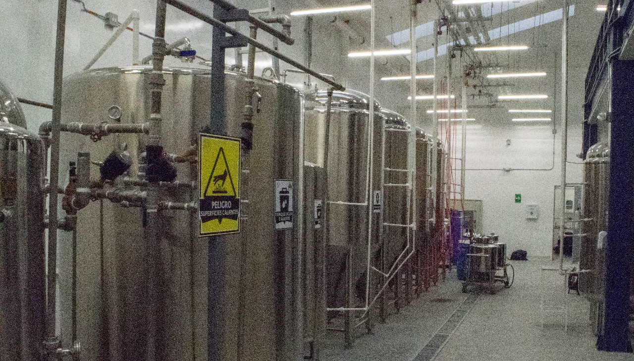 The major craft brewing operation at 20 Mission