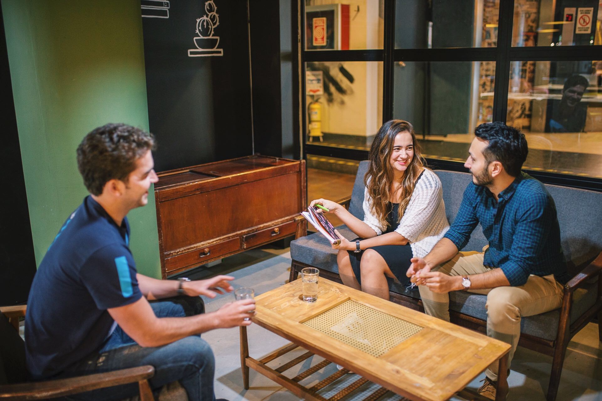 There's plenty of space to socialize at Selina (photo courtesy of Selina)