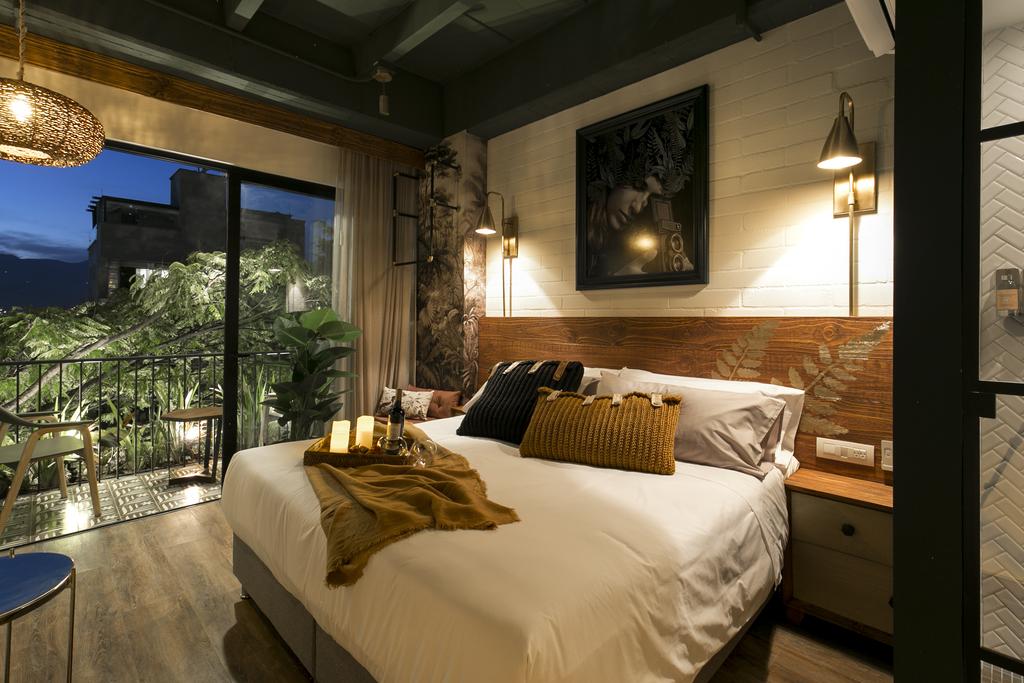 Modern, stylish room with a view at the Celestino