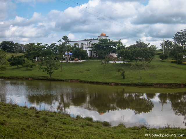 One of the small, upscale hotels located on the grounds of Hacienda Napoles