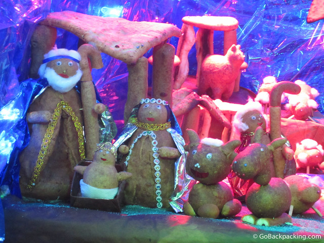 The baby Jesus as a buñuelo