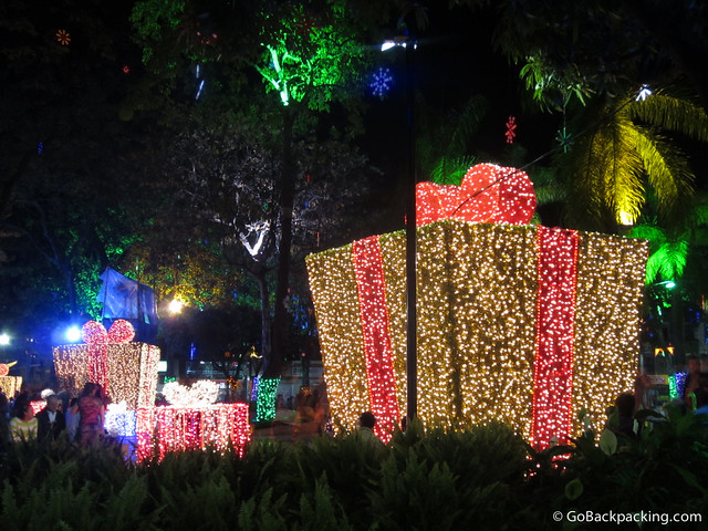 Gifts Giant wrapped gifts await everyone