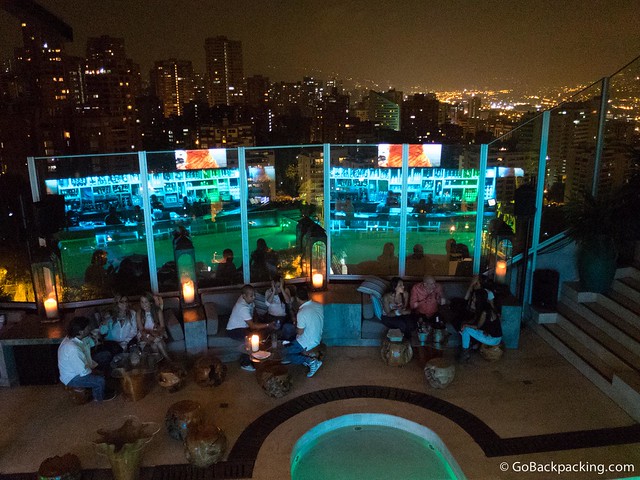 View from the second floor